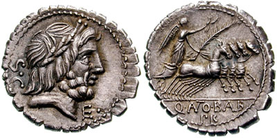 antonia roman coin denarius